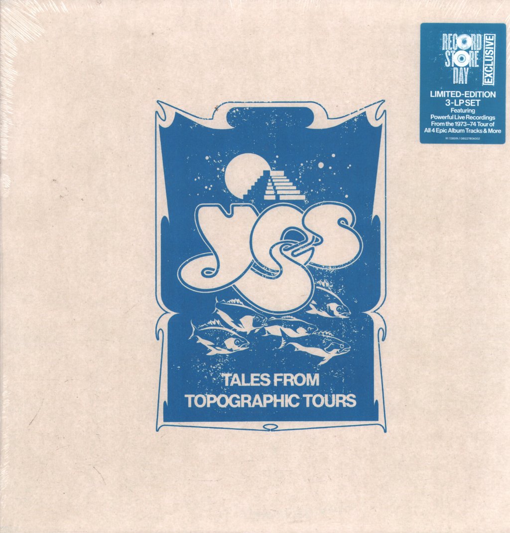 Yes - Tales From Topographic Tours - Triple Lp