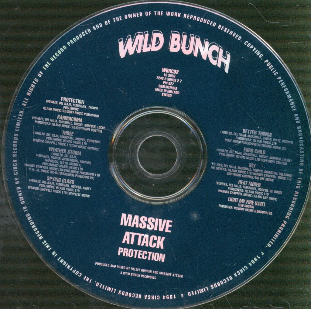 Massive Attack - Protection - Cd