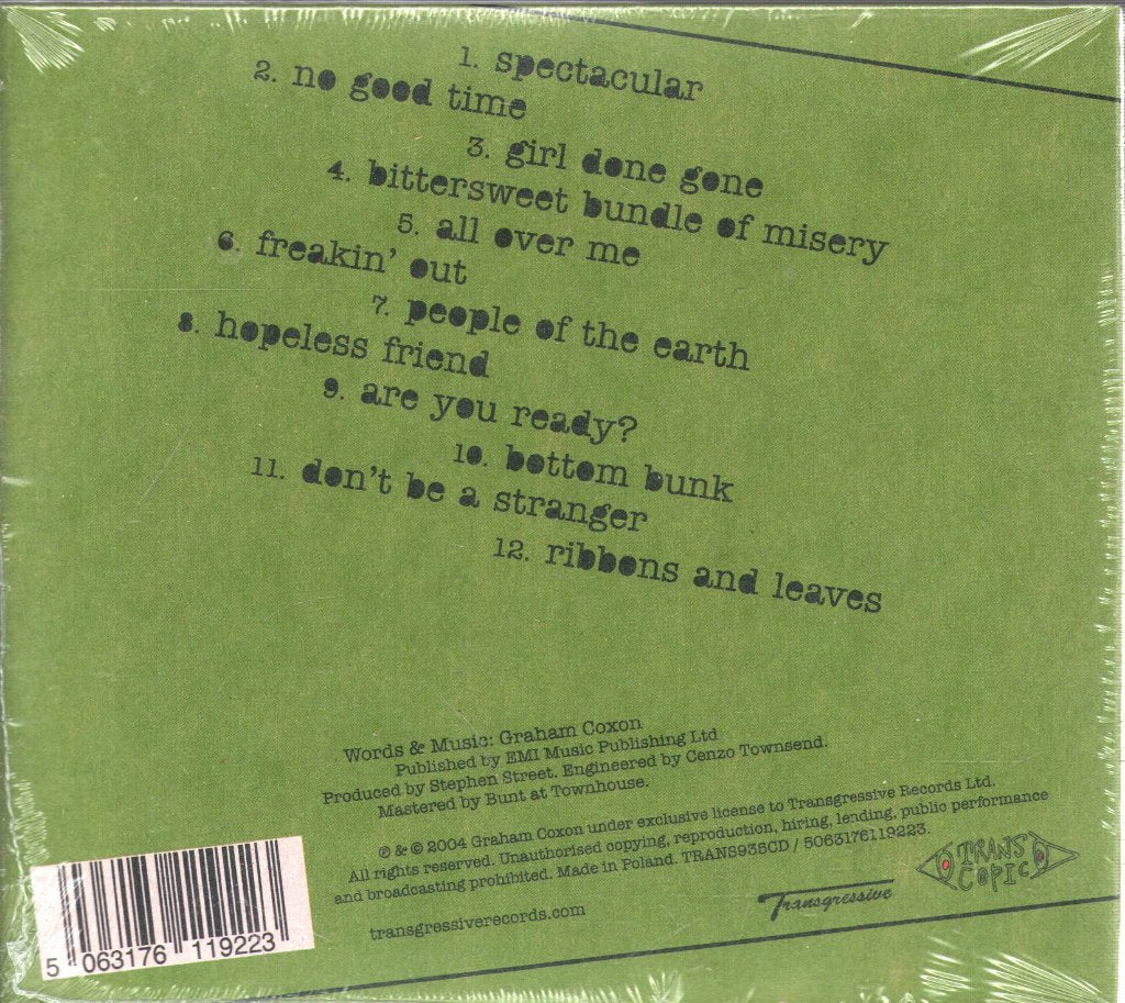 Graham Coxon - Happiness In Magazines - Cd