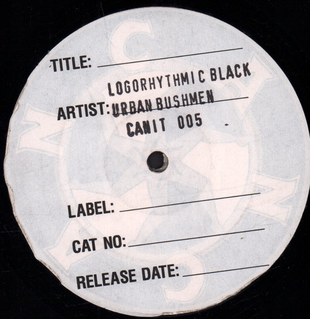 Urban Bushmen - Logorhythmic Black - 12 Inch