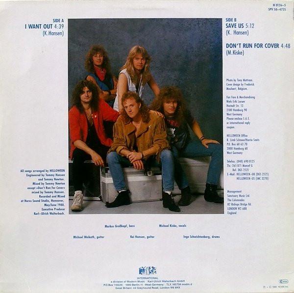 Helloween - I Want Out - 12 Inch