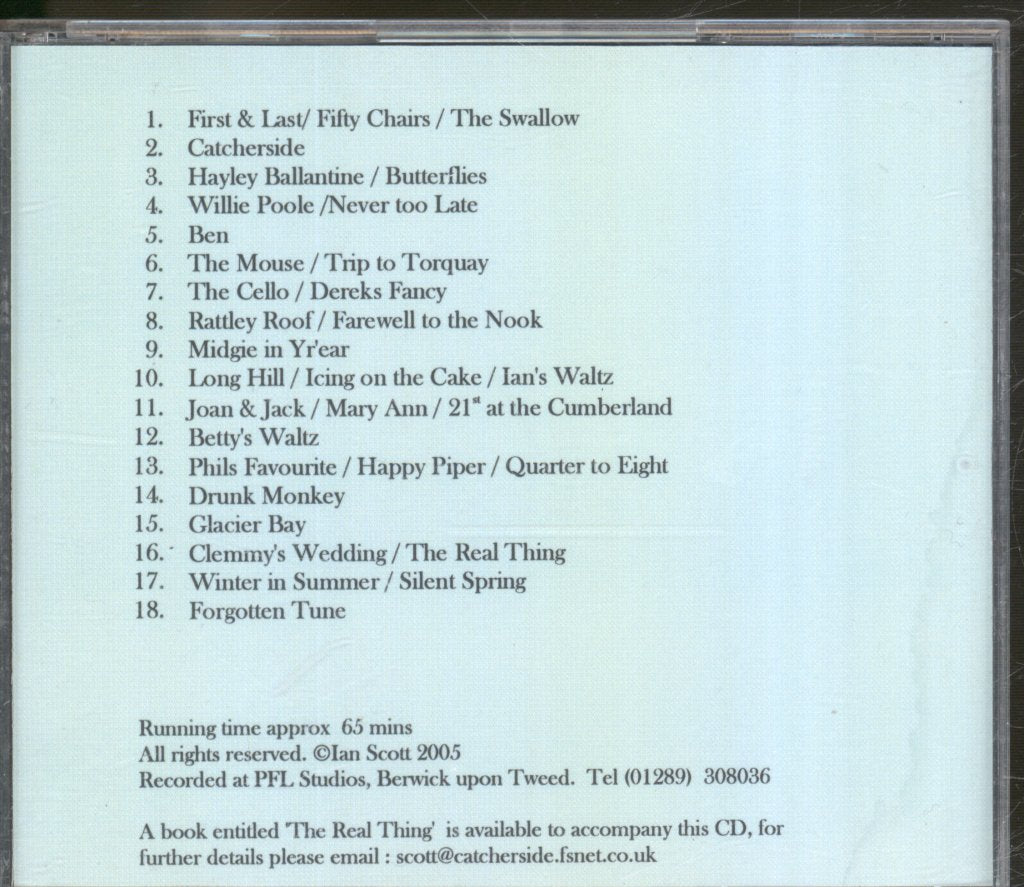 Ian Scott - Real Thing - Catcherside Collection - Cdr