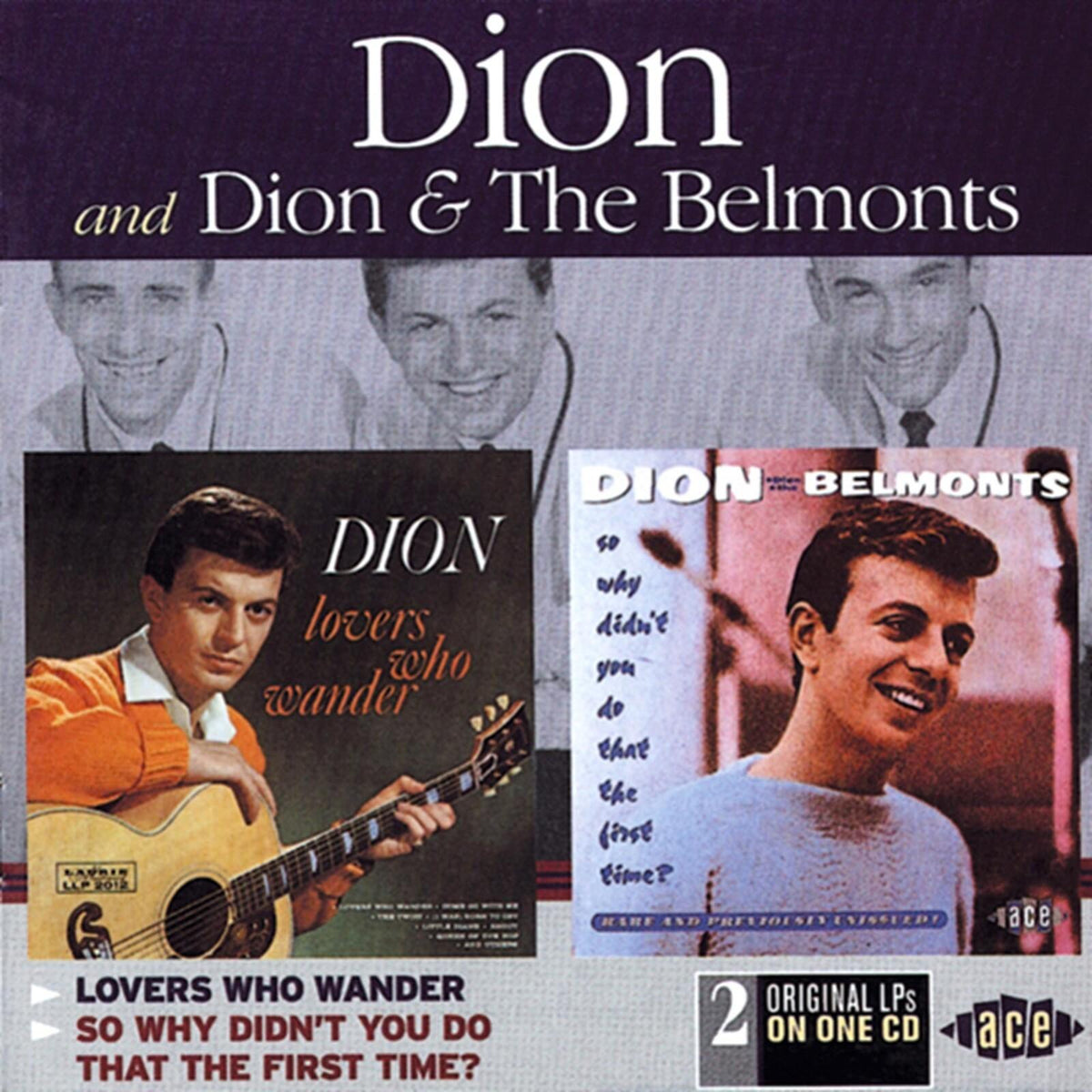 Dion / Dion And The Belmonts - Lovers Who Wander / So Why Didn't You Do That the First Time? - Cd