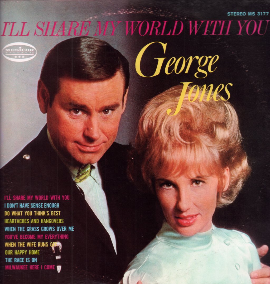 George Jones - I'll Share My World With You - Lp