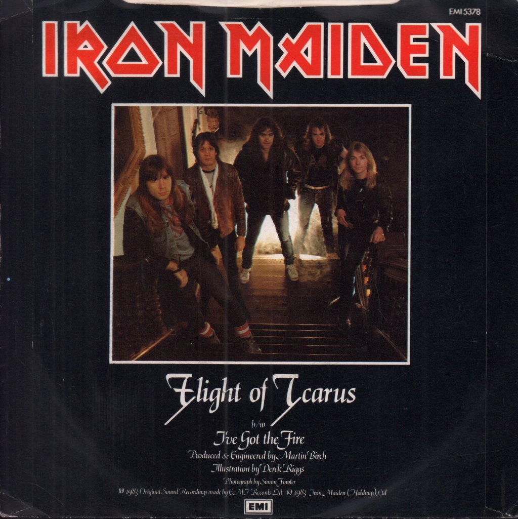 Iron Maiden - Flight Of Icarus - 7 Inch