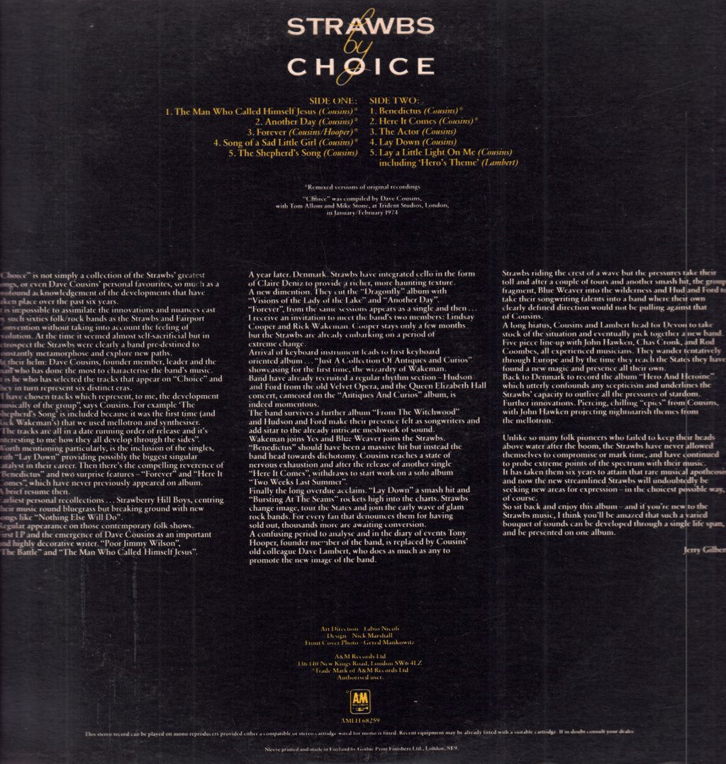 Strawbs - By Choice - Lp