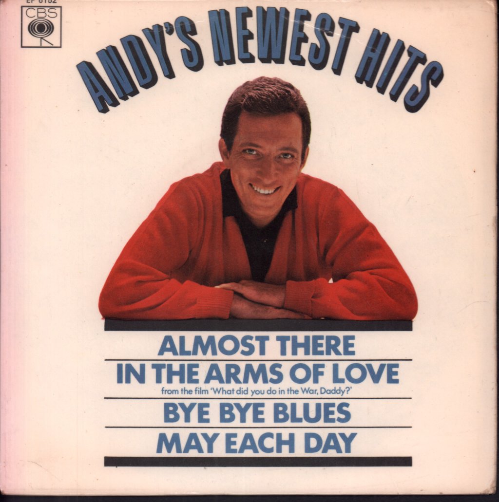 Andy Williams - Andy's Newest Hits - 7 Inch