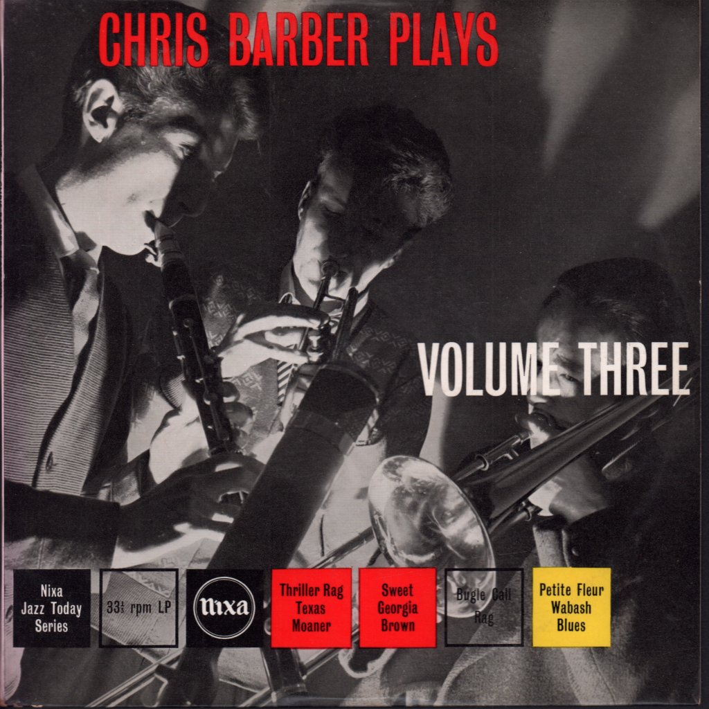 Chris Barber - Plays Volume 3 - 10 Inch