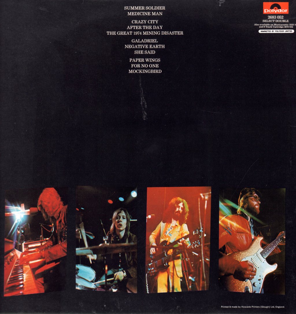 Barclay James Harvest - Live - Double Lp