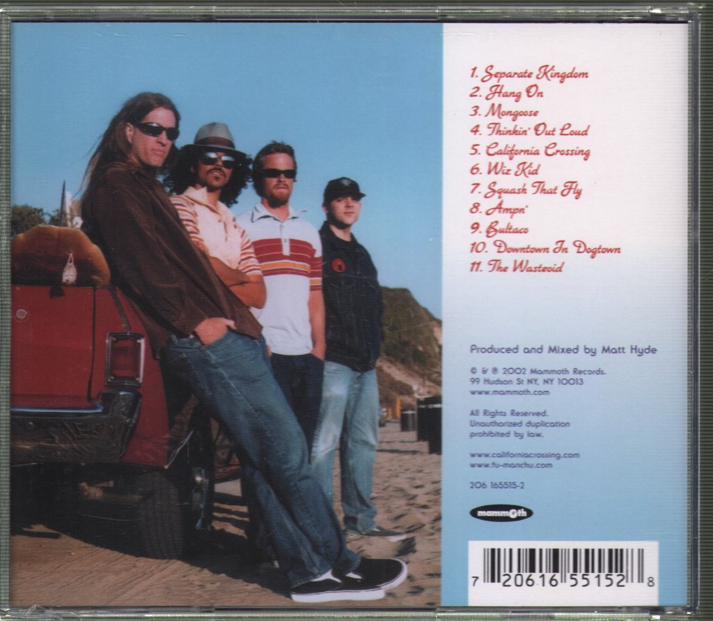 Fu Manchu - California Crossing - Cd