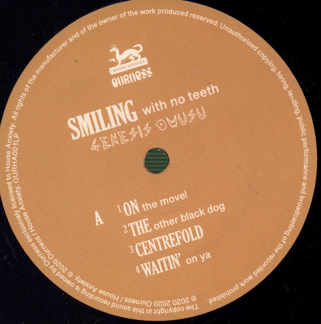 Genesis Owusu - Smiling With No Teeth - Double Lp