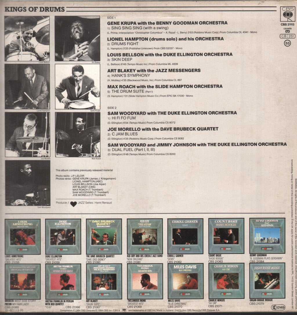 Various Artists - Kings Of Drums - Lp