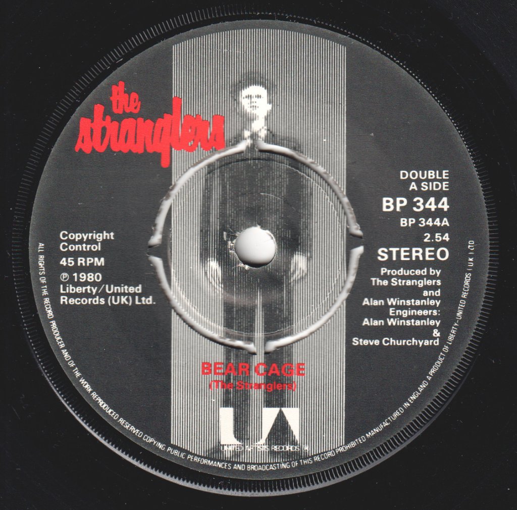Stranglers - Bear Cage - 7 Inch