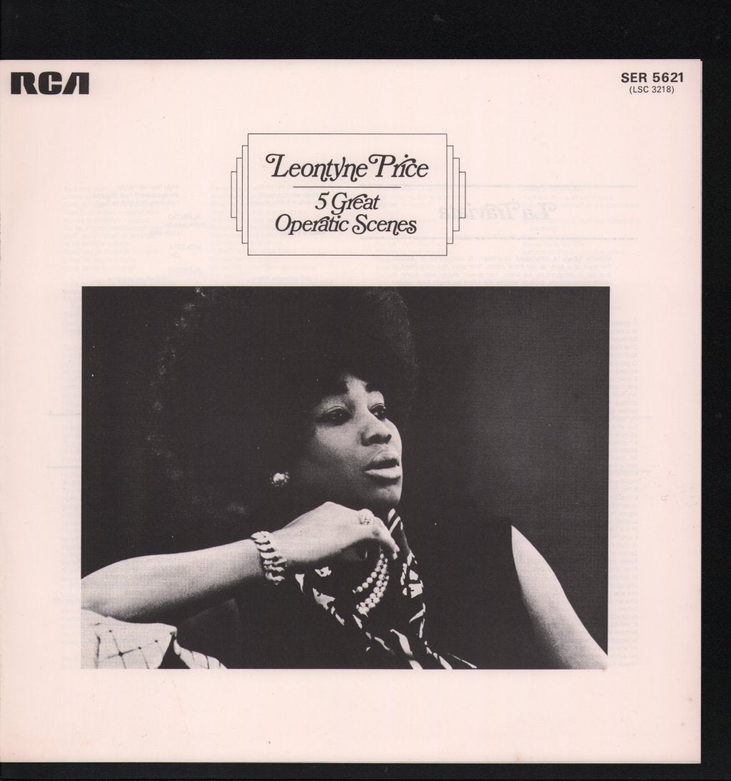 Leontyne Price - 5 Great Operatic Scenes - Lp