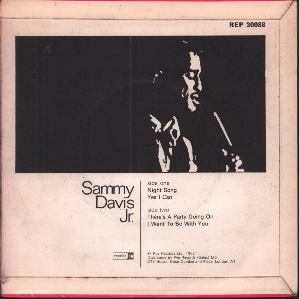 Sammy Davis Jr. - Golden Boy - 7 Inch