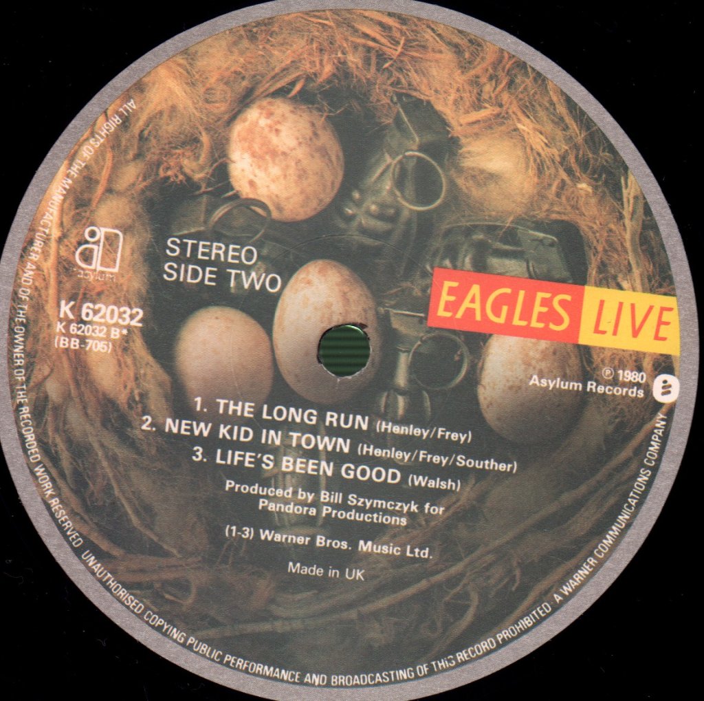 Eagles - Live - Double Lp