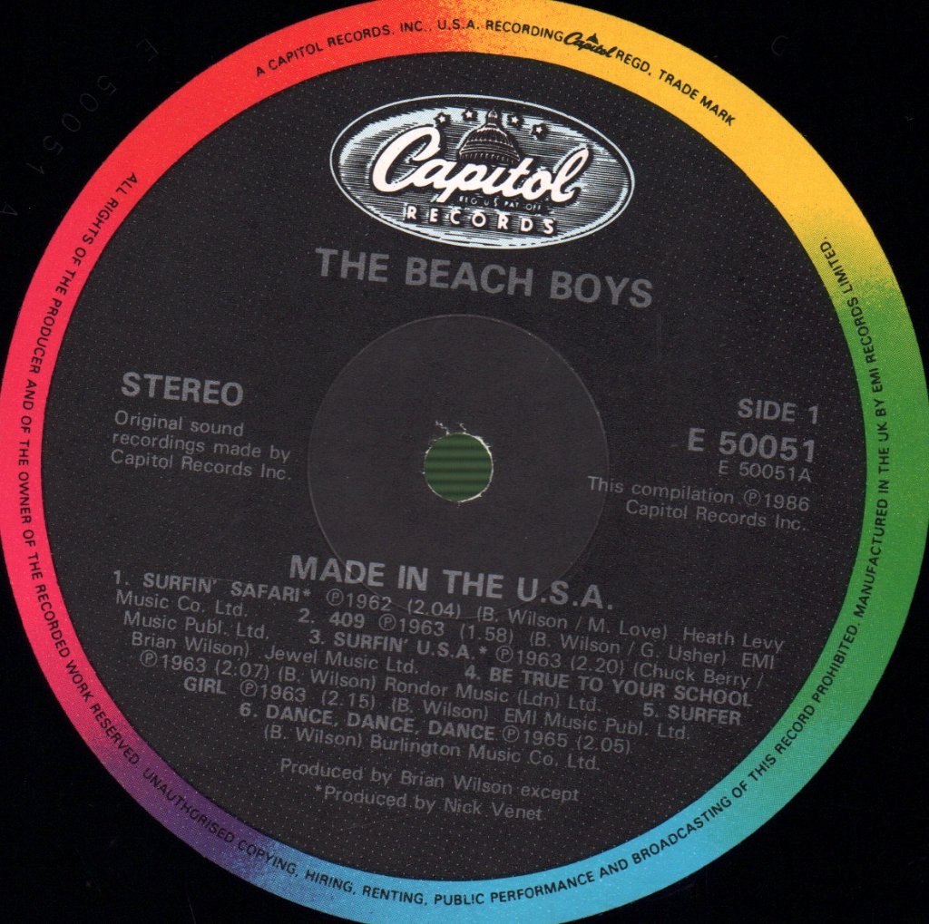 Beach Boys - Made In U.S.A. - Double Lp