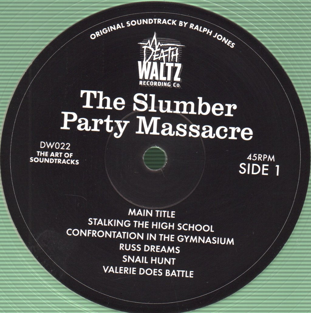 Ralph Jones - Slumber Party Massacre - Lp