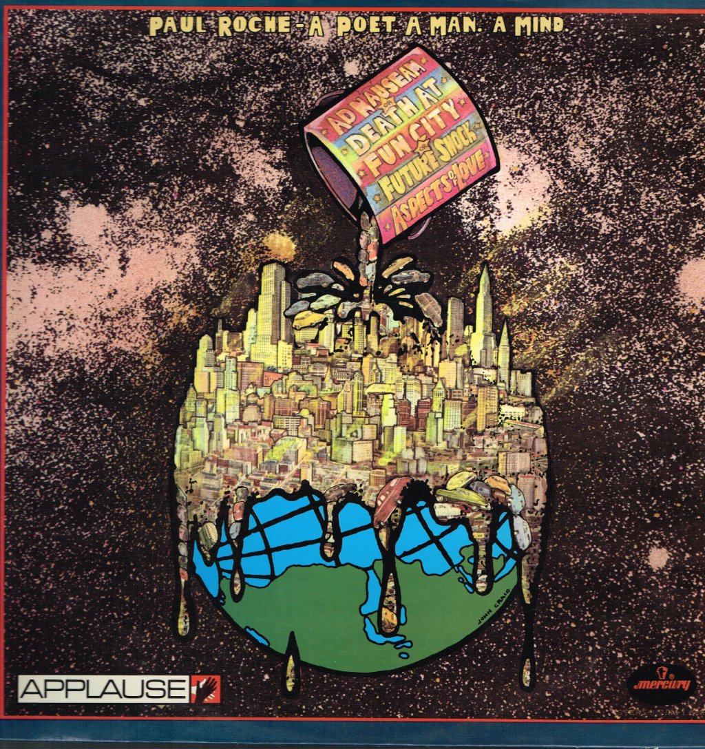 Paul Roche - Ad Nauseum Or Death At Fun City Or Future Shock - Lp