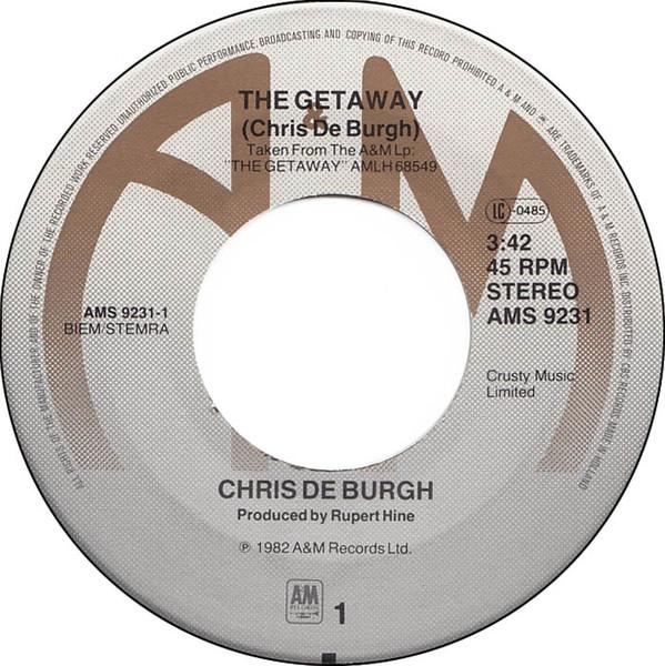 Chris De Burgh - Getaway - 7 Inch