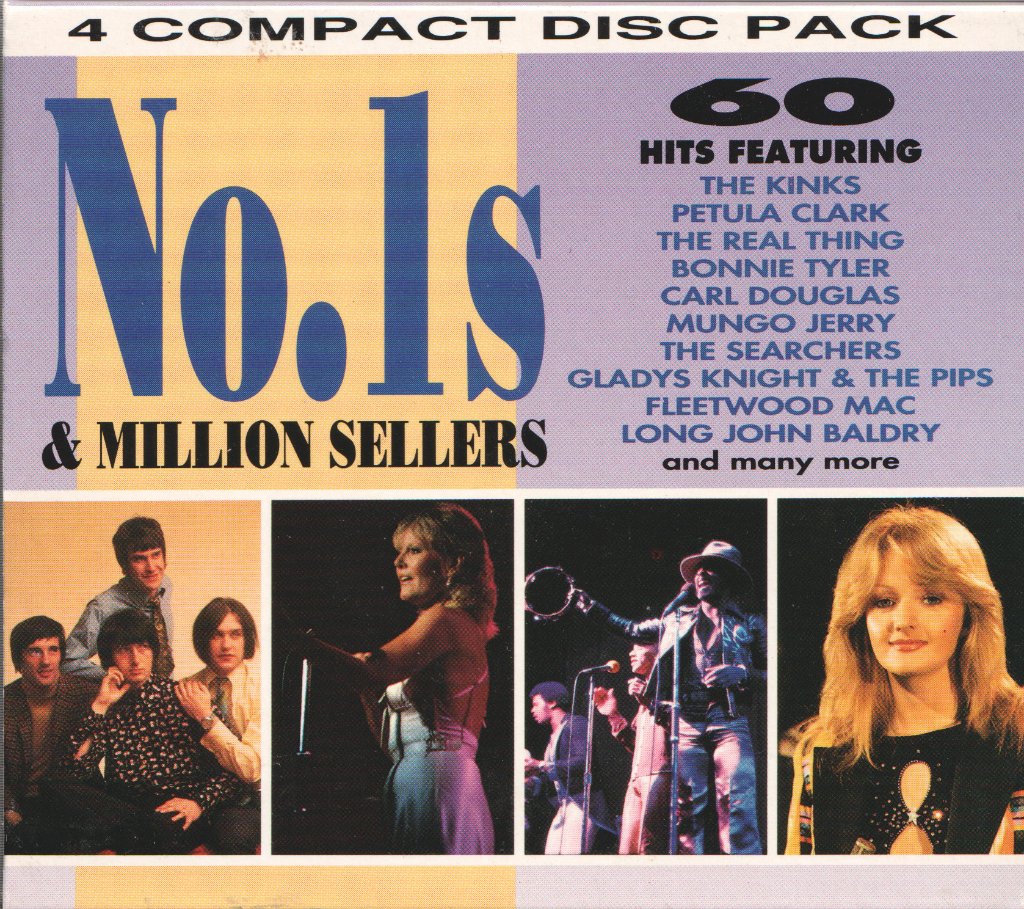 Various Artists - No.1s & Million Sellers - Volumes 1 to 4 - Cd Set