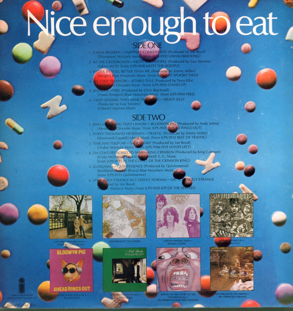 Various Artists - Nice Enough To Eat - Lp