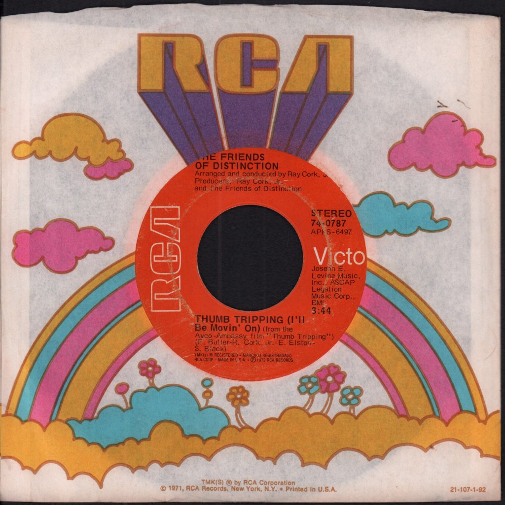 Friends Of Distinction - thumb tripping - 7 Inch