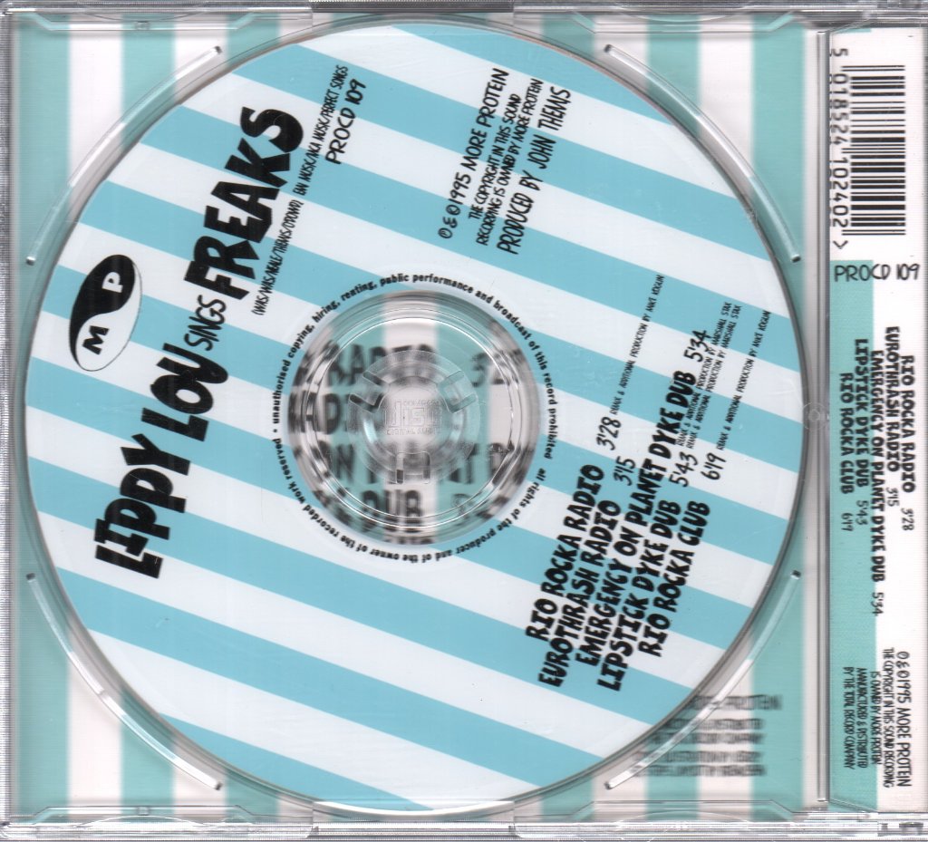 Lippy Lou - Freaks - Cd