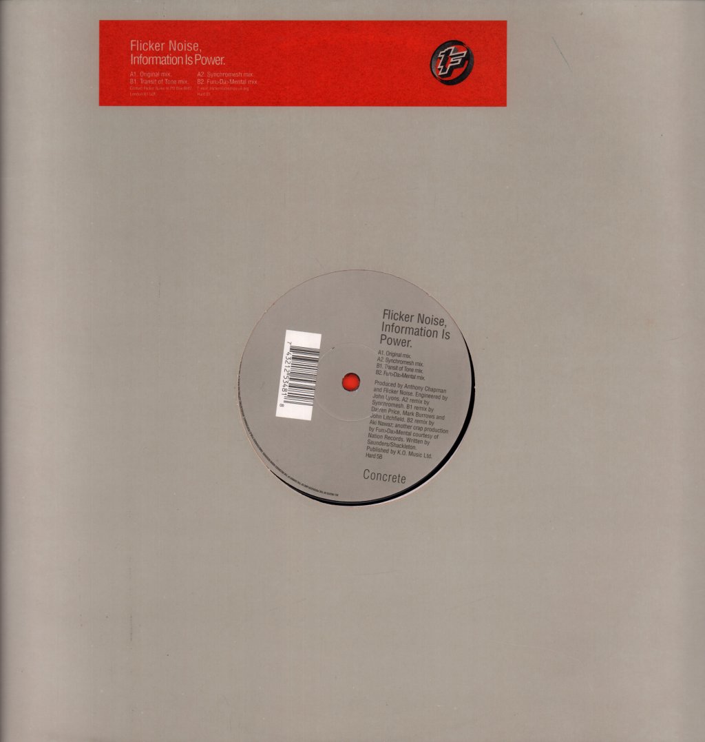 Flicker Noise - Information Is Power - 12 Inch