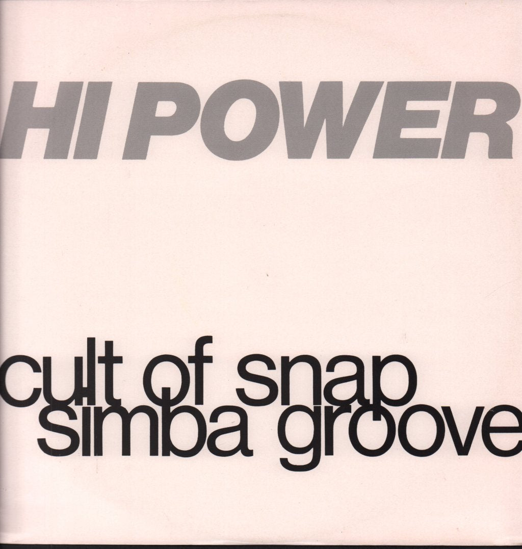 Hi Power - Simba Groove / Cult Of Snap - 12 Inch