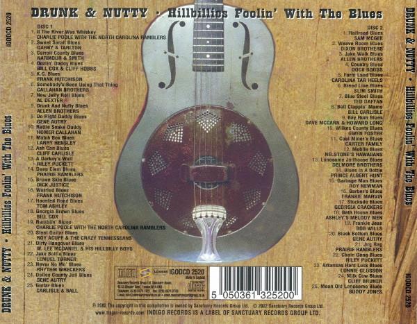 Various Artists - Drunk & Nutty (Hillbillies Foolin' With The Blues) - Double Cd