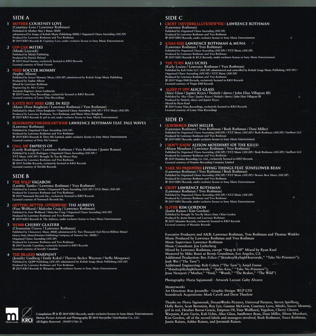 Turning - Original Motion Picture Soundtrack - Double Lp