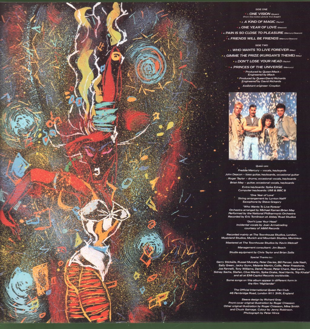 Queen - A Kind Of Magic - Lp