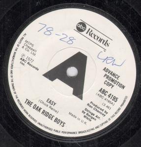 Oak Ridge Boys - Easy - 7 Inch