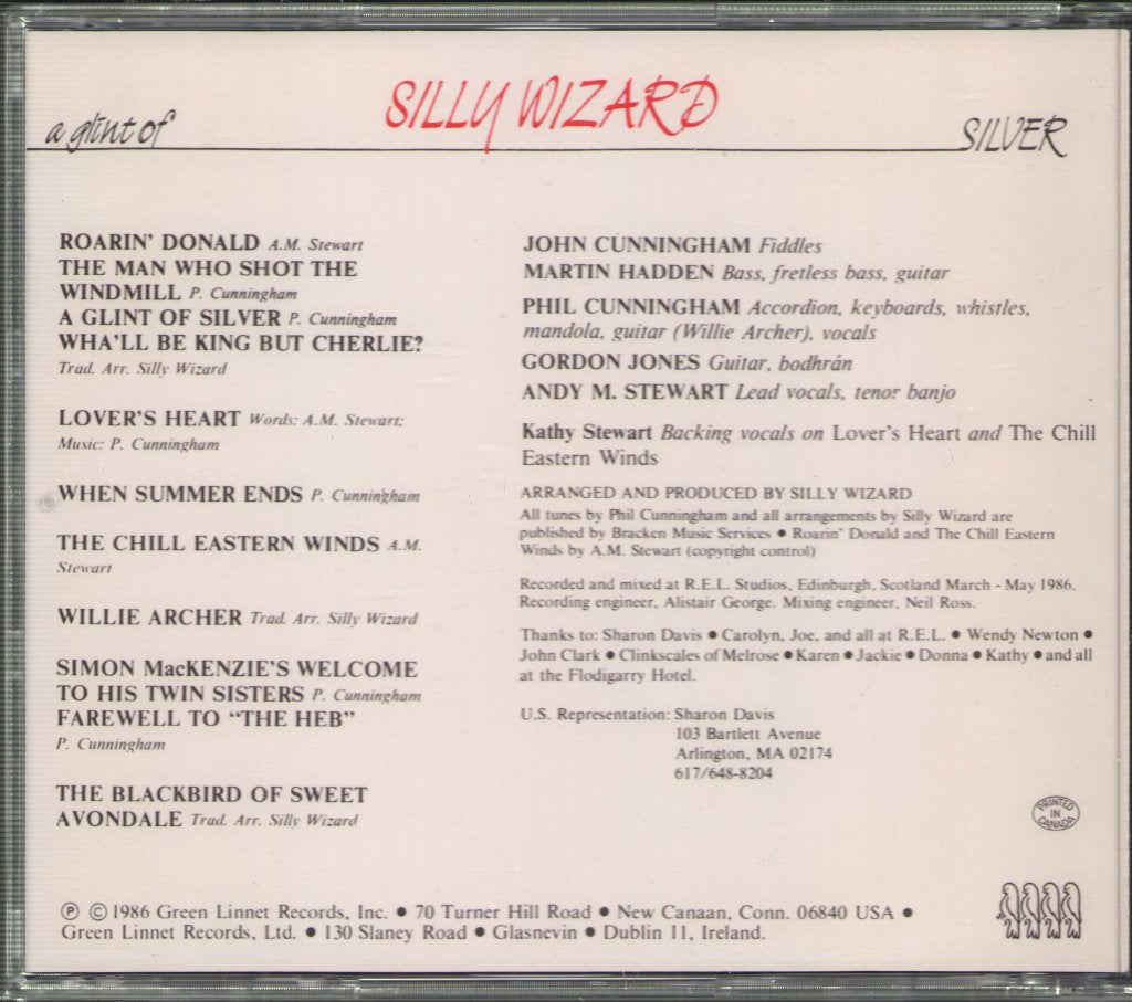 Silly Wizard - A Glint Of Silver - Cd