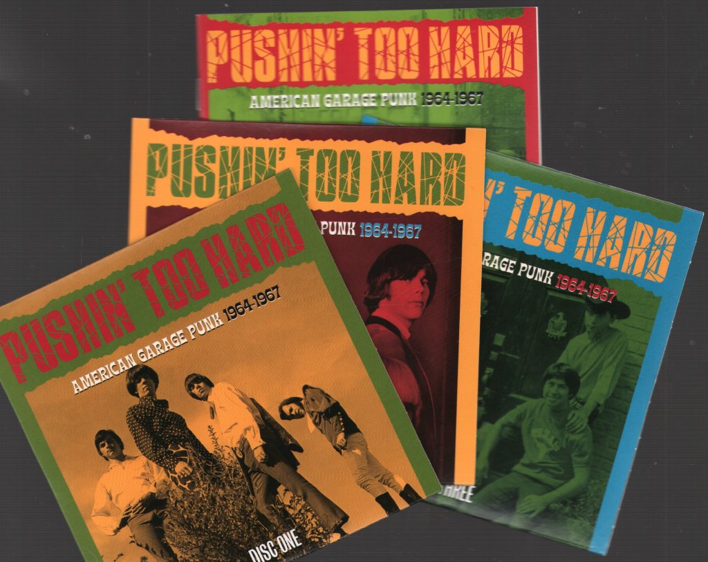 Various Artists - Pushin' Too Hard - American Garage Punk 1964-1967 - Triple Cd