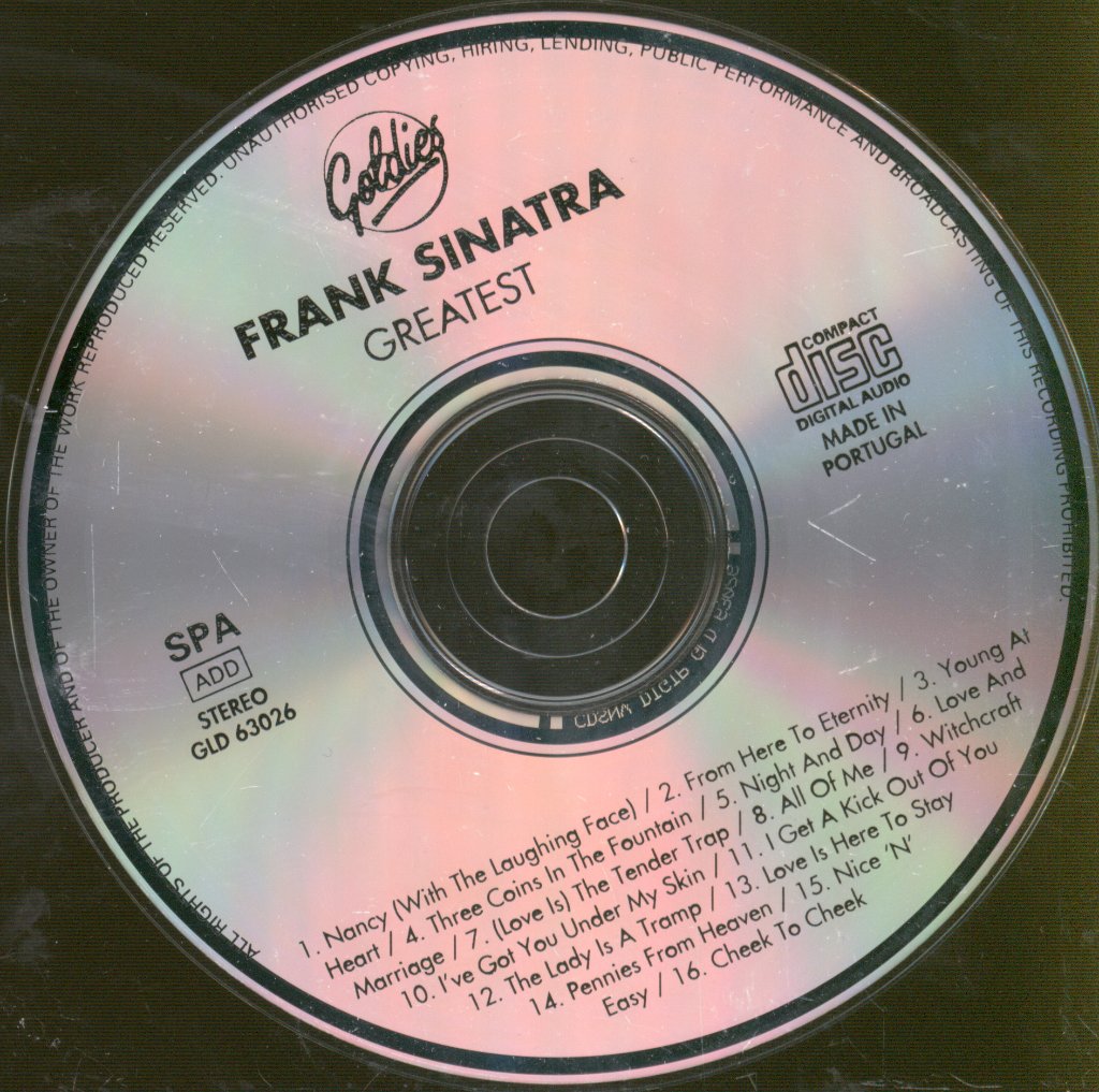 Frank Sinatra - Greatest - Cd
