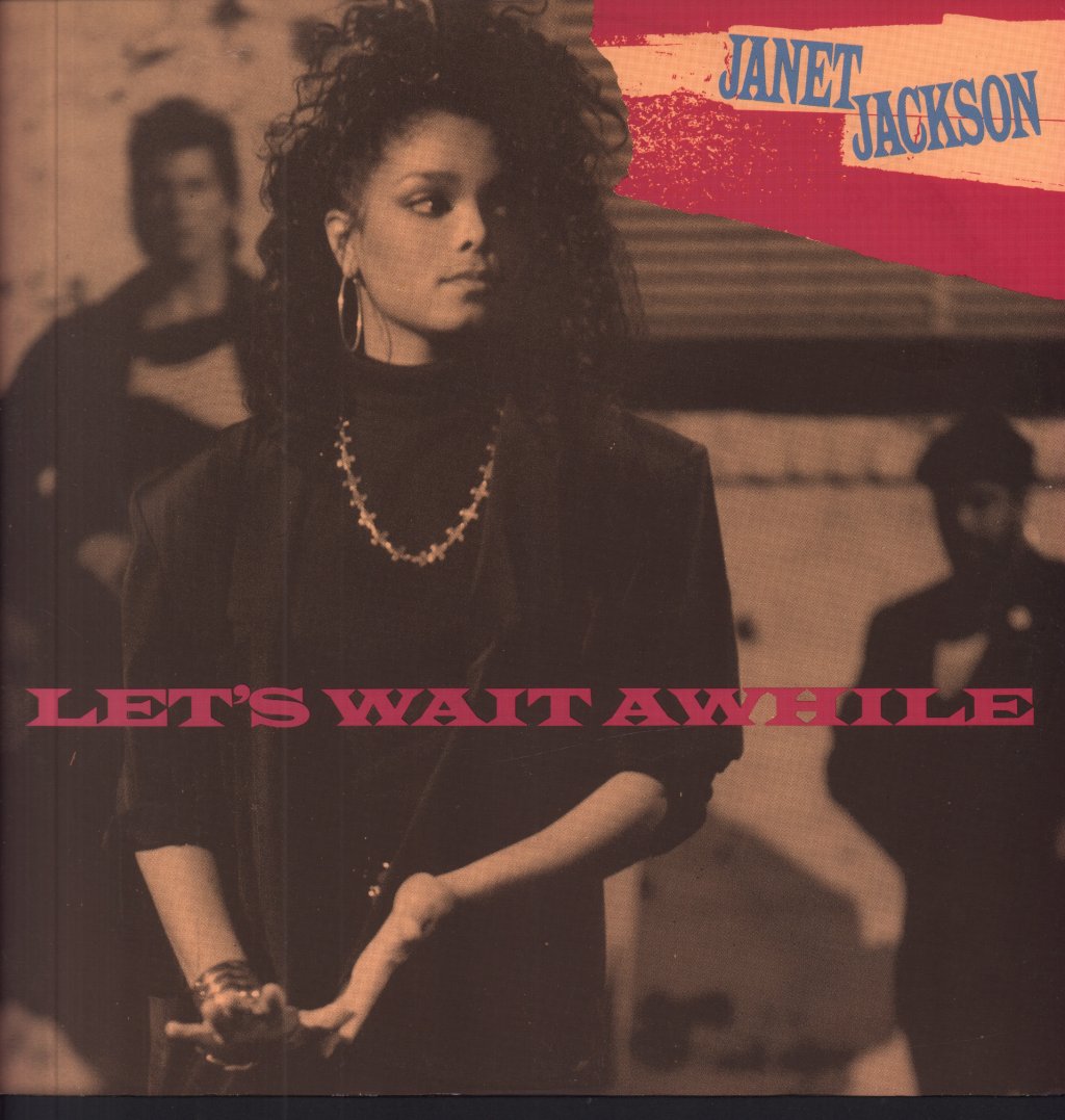 Janet Jackson - Let's Wait Awhile - 12 Inch