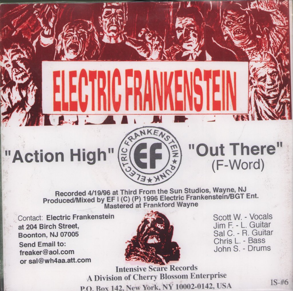 Electric Frankenstein - Action High - 7 Inch