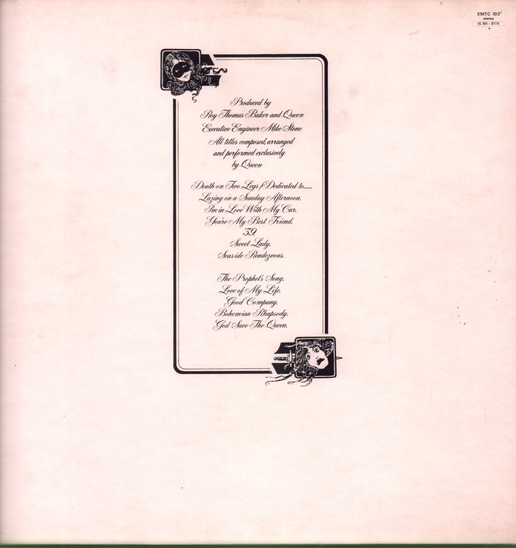 Queen - A Night At The Opera - Lp