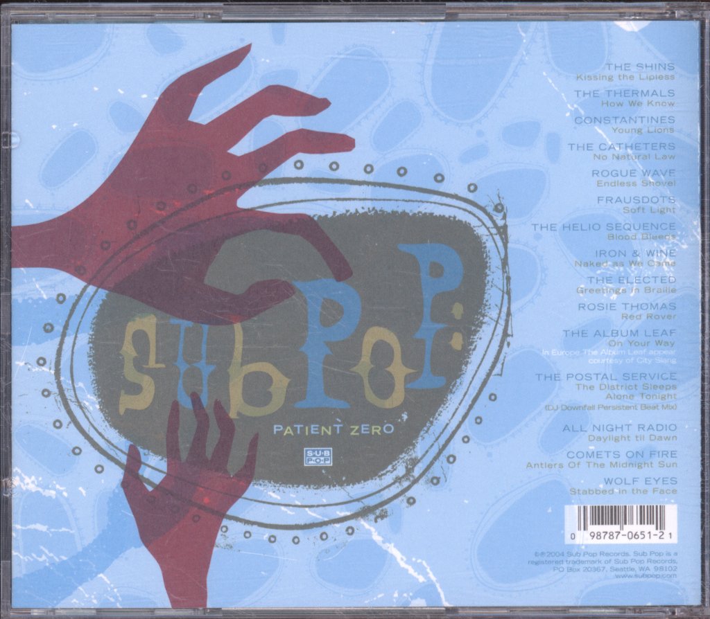 Various Artists - Sub Pop: Patient Zero - Cd
