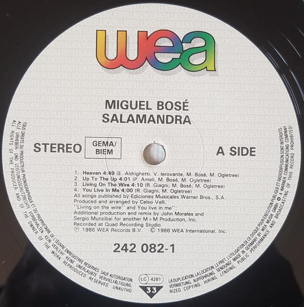 Miguel Bose - Salamandra - Lp