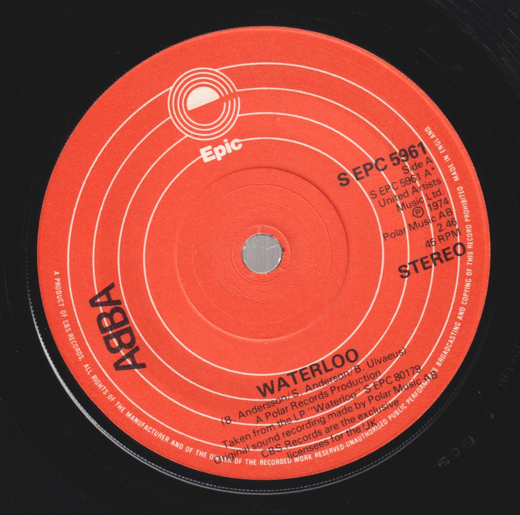 ABBA - Waterloo - 7 Inch