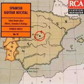 Julian Bream - Albéniz, Granados, Rodrigo -Spanish Guitar Recital - Cd