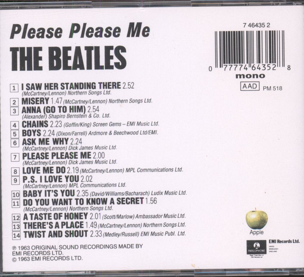 Beatles - Please Please Me - Cd