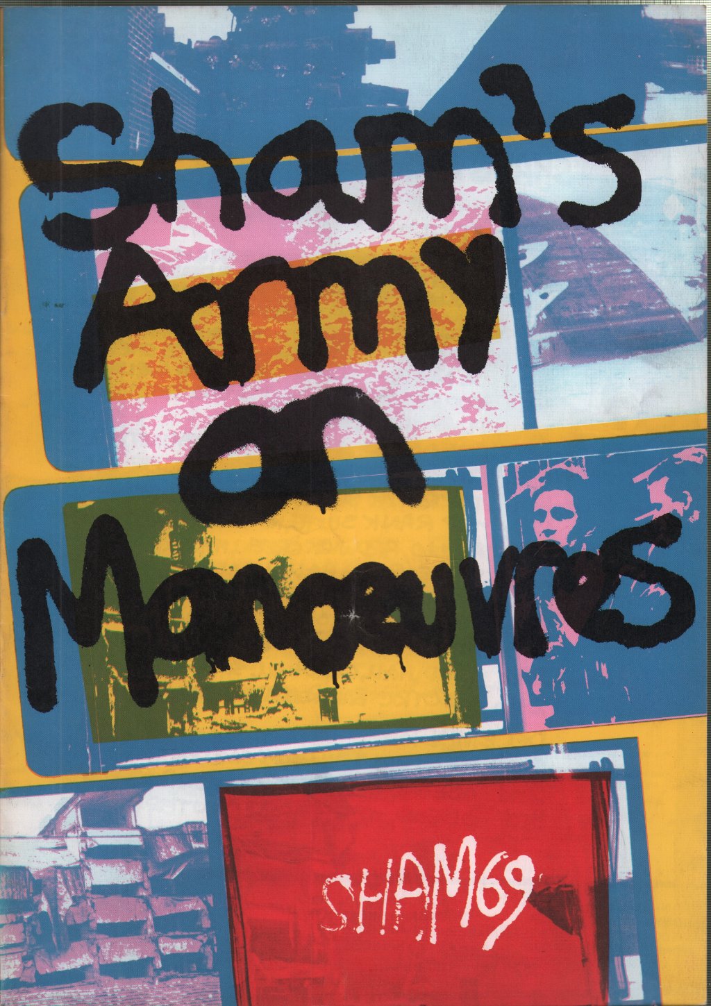 Sham 69 - Sham's Army On Manoeuvres - Tour Programme
