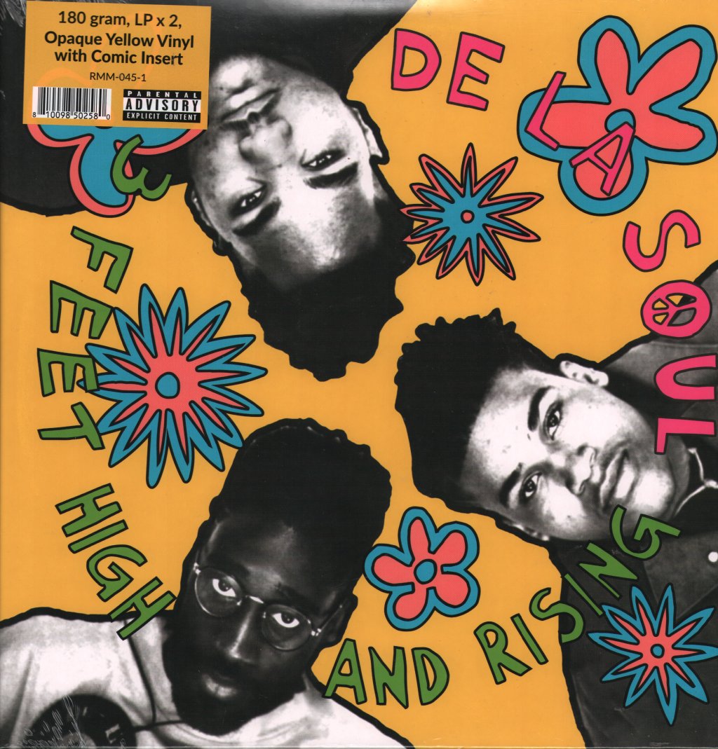 De La Soul - 3 Feet High And Rising (Yellow Vinyl) - Double Lp