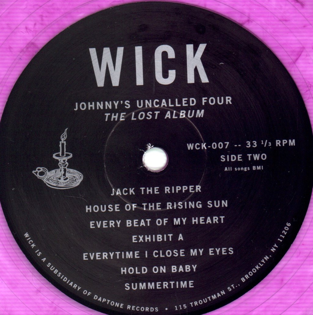 Johnny's Uncalled Four - Lost Album - Lp