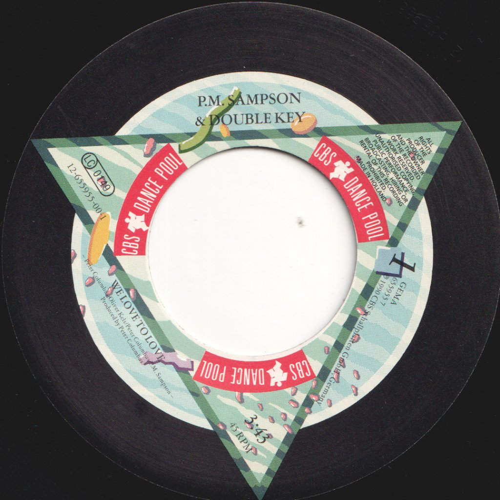 P.m. Sampson And Double Key - We Love To Love - 7 Inch