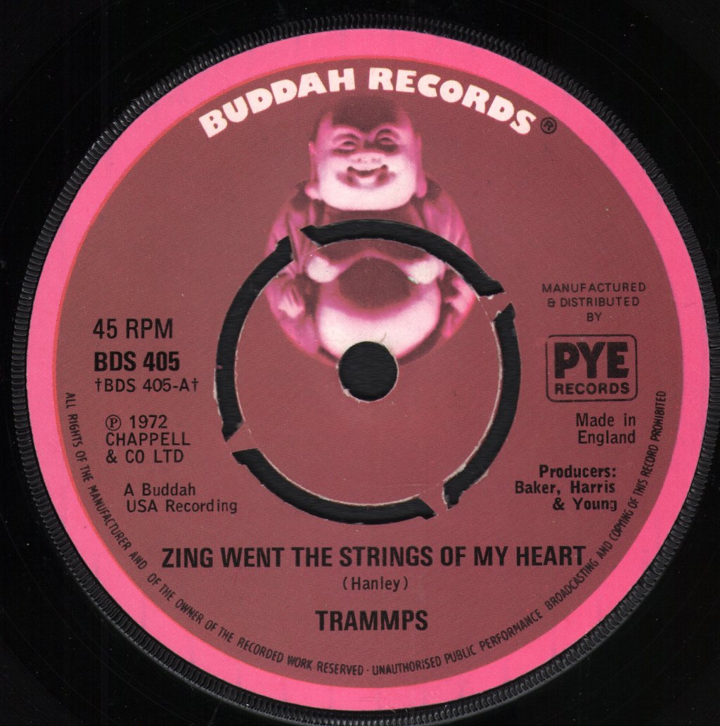 Trammps - Zing Went The Strings Of My Heart - 7 Inch – Vinyl Tap